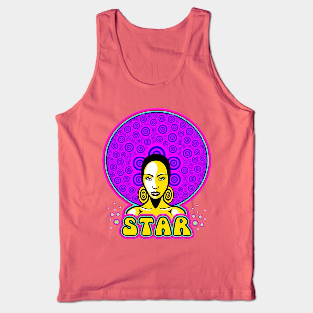 Seventies Star Tank Top by Maxsomma